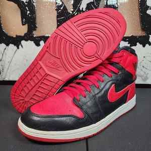 Men's Nike Air Jordan 1 Retro High OG "BANNED" 2011 - Size 13 - 432001 001